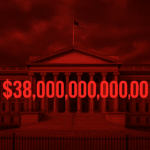 US debt hits $38 trillion