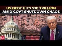 US debt hits $38 trillion