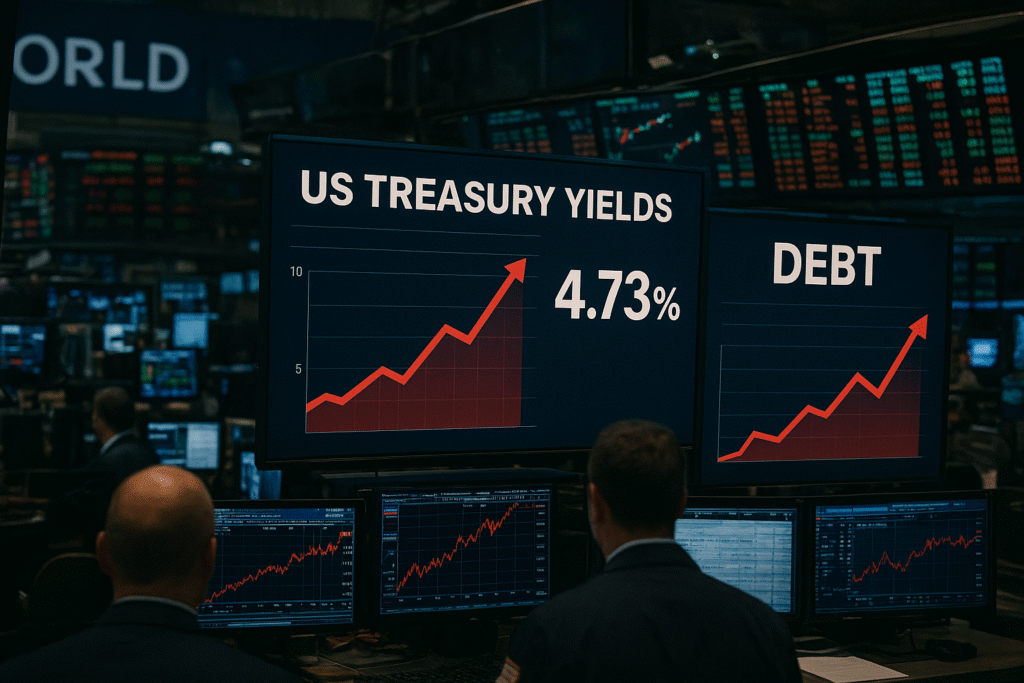 US economic debt news and market reaction